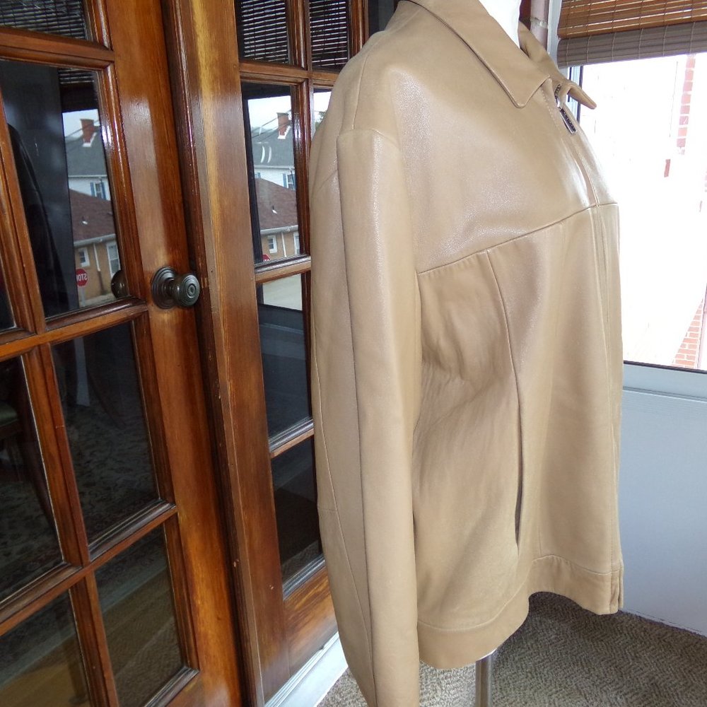 WILSON LEATHER TAN JACKET - Picture 2 of 9